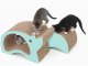 Catit Zoo Scratcher Nosorożec, drapak, dla kota, kartonowy, 46 x 22,5 x 29 cm, 2w1 2