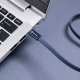 Kabel USB ForCell USB-C - USB-C 1.2 m 60W Granatowy (CCFN23) 4