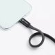 Kabel USB ForCell USB-C - USB-C 1.2 m 240W Czarny (CCFN23) 2