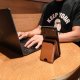 Jabees Magnetyczny Portfel Magsafe Do Telefonu Na 4 Karty Blokada Rfid + Podstawka / Magwallet Secure Granatowy 8