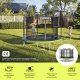 Trampolina ogrodowa Zipro Jump Pro z siatką wewnętrzną 8FT 252cm 1