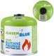 GreenBlue Kartusz gazowy 500g GreenBlue. certyfikat: Pi 0437, zgodny z EN417, butan-propan, zakres -10c do+ 40c, zawór gwintowany 7/16" 1