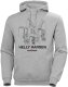 Helly Hansen Bluza męska Helly Hansen z kapturem szara kangurka sportowa na codzień 1