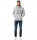Helly Hansen Bluza męska Helly Hansen z kapturem szara kangurka sportowa na codzień 2
