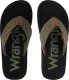 Wrangler Klapki męskie Wrangler Zane Flipflop czarno-oliwkowe 20261061 58C 43 4