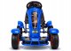 Super-Toys Sportowy Gokart Na Pedały F618 Pomowane Koła Obciążenie 50kg Niebieski 1