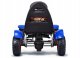 Super-Toys Sportowy Gokart Na Pedały F618 Pomowane Koła Obciążenie 50kg Niebieski 4