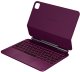 4kom.pl Etui Typecase Edge z klawiaturą do iPad  Pro 11" 2024/2025 malina 4