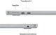 Laptop Apple Apple MacBook Air 13" M5 10-core CPU + 8-core GPU / 16GB RAM / 512GB SSD / Klawiatura US / Srebrny (Silver) 6