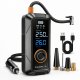 Kompresor samochodowy Farrot kompresor bezprzewodowy powerbank led 150psi pompka powietrza elektryczna Powerbank LED AUTO STOP 1