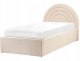 Beliani Łóżko dziecięce z pojemnikiem Boucle ANET 90 x 200 cm Beżowy 4