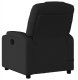 vidaXL Fotel masujący z funkcją rozkładania, czarny, materiałowy Lumarko! 3