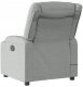 vidaXL Fotel masujący z funkcją rozkładania, jasnoszary, materiał Lumarko! 4