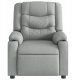 vidaXL Fotel masujący z funkcją rozkładania, jasnoszary, materiał Lumarko! 6