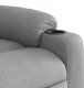 vidaXL Fotel masujący z funkcją rozkładania, jasnoszary, materiał Lumarko! 8