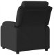 vidaXL Fotel rozkładany, czarna tkanina Lumarko! 3