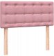 vidaXL Łóżko kontynentalne z materacem, różowe, 80x220 cm Lumarko! 6