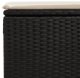 Ambiance 9-cz. zestaw mebli ogrodowych z poduszkami, czarny, rattan PE Lumarko! 8