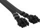 Corsair Premium Sleeved 12V-2x6 do 2x 6+2-Pin-PCIe kabel, Universal - czarny 2