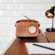 Radio Retoo Radio FM z Bluetooth / Radio FM with bluetooth CZERWONE 11