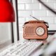 Radio Retoo Radio FM z Bluetooth / Radio FM with bluetooth CZERWONE 12