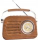 Radio Retoo Radio FM z Bluetooth / Radio FM with bluetooth CZERWONE 15