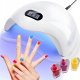 Lampa do paznokci Retoo LAMPA DO PAZNOKCI UV LED 48W DO HYBRYD żel LCD LED USB MANICURE PEDICURE 1