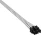 Corsair Premium Sleeved 6+2-Pin-PCIe-Kabel do zasilacza Typ-5 biały 2
