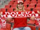 Verk Szalik kibica Polska mecz na stadion biało czerwony miękki dwustronny 3