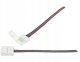 Lamex Złącze taśmy LED RGB 10mm, zatrzask z przewodami. 1