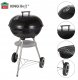 KingHoff GRILL WĘGLOWY Z POKRYWĄ 41cm KINGHOFF KH-2033 9