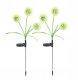 Lampka wtykowa do gniazdka Maximex Lampki ogrodowe solarne, dmuchawce LED, 2 sztuki, 75 cm 1