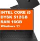 Laptop HP Laptop HP 17T-CN300 / D42NXU8 / Intel Core i5 / 16GB / 512GB / Intel Graphics / HD+ / Win 11 / Czarny 1