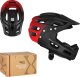 Nils Extreme MTW101 KASK CZERWONY FULL FACE M(56-58CM) NILS EXTREME 2