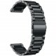 Wenom Bransoleta STALOWA Nierdzewna CZARNY DO SMARTWATCH uniwersalny 22mm Wenom 1