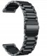 Wenom Bransoleta STALOWA Nierdzewna CZARNY DO SMARTWATCH uniwersalny 22mm Wenom 3