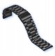 Wenom Bransoleta STALOWA Nierdzewna CZARNY DO SMARTWATCH uniwersalny 22mm Wenom 7