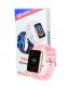 Smartwatch Wenom Smartwatch męski / damski - rozmowy, sport, zdrowie, IP68, Różowy Ciśnienie 16