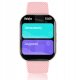 Smartwatch Wenom Smartwatch męski / damski - rozmowy, sport, zdrowie, IP68, Różowy Ciśnienie 10