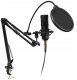 Mikrofon Retoo MIKROFON STUDYJNY USB JACK GAMINGOWY STATYW POP FILTR 2