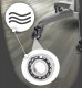 Retoo 5X KÓŁKA DO FOTELA OBROTOWEGO MOCNE KAUCZUKOWE 10MM 10