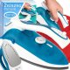 Żelazko Retoo MAŁE ŻELAZKO PAROWE DO UBRAŃ TURYSTYCZNE MINI SKŁADANE 800W 80ML 2