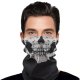 Verk Komin kominiarka chusta na twarz bandama czaszka wielofunkcyjna tunel skull 3