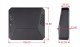 Obudowa SilentiumPC Argon ONE V3 M.2 PCIE na dysk NVME HDMI Obudowa dla Raspberry Pi 5 6