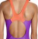 Speedo Strój kąpielowy dziewczęcy Boom Splice Muscleback Royal Purple/Watermelon r. 176 (8-10844B824) 4