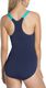 Speedo Strój kąpielowy Boom Splice Racerback Navy/Jade Green r. 32 (810822B369) 1