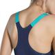 Speedo Strój kąpielowy Boom Splice Racerback Navy/Jade Green r. 32 (810822B369) 4