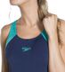 Speedo Strój kąpielowy Boom Splice Racerback Navy/Jade Green r. 32 (810822B369) 5