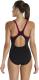 Speedo Strój kąpielowy Monogram Muscleback Endurance+ Black/Red r. 34 (8-087333597) 2