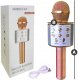 Mikrofon Xrec Mikrofon KARAOKE GŁOŚNIK WS858 BLUETOOTH RÓŻOWY Efekt Echo Dla Dzieci 6